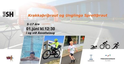 Krakkaþraut 3SH verður haldin um helgina